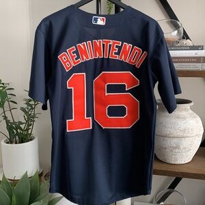 Andrew Benintendi Boston Red Sox Majestic Cool Base Player Replica Jersey